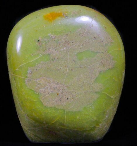 Polished Green Opal Freeform - Madagascar #59733